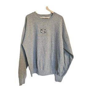 Portland State University Pullover Mens XXL Gray 90s